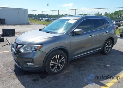 2017 Nissan Rogue S/Sl from USA, damaged, VIN 5N1AT2MT5HC784189